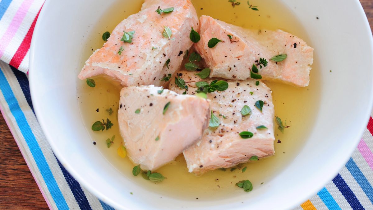 Łosoś różowy bez skóry i ości w puszce, odsączony