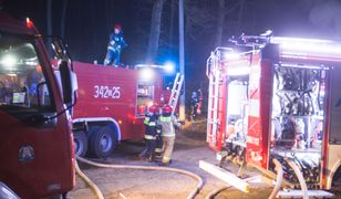 Śląsk. Mysłowice. Duży pożar przy ul. Kościelniaka