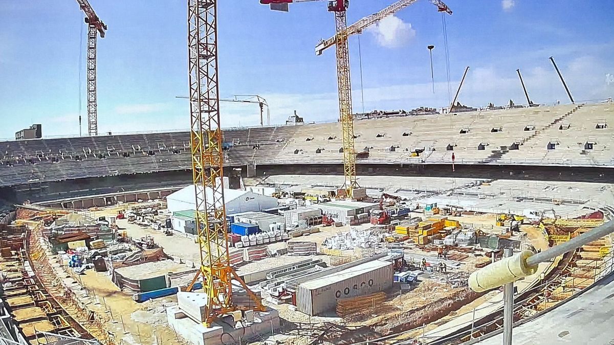 Camp Nou w remoncie