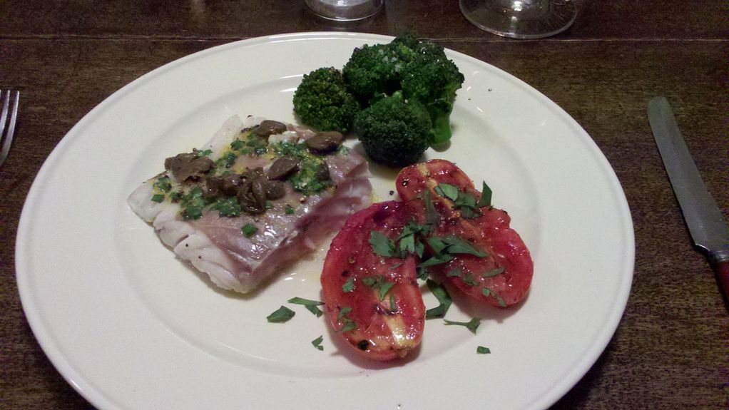 Gotowany świeży mintaj