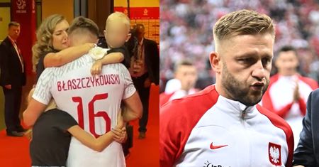 Pożegnanie Kuby Błaszczykowskiego. Rozczulające sceny z zapłakaną żoną i dziećmi piłkarza (WIDEO)
