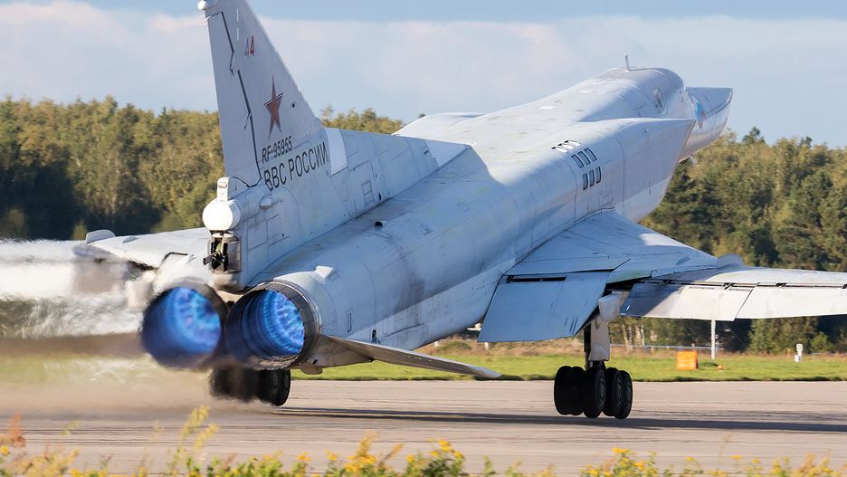 Rosyjski samolot Tu-22M3 RF-95955