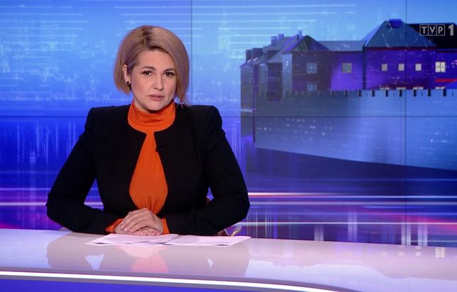 Edyta Lewandowska jest jedną z czołowych prezenterek "Wiadomości" TVP