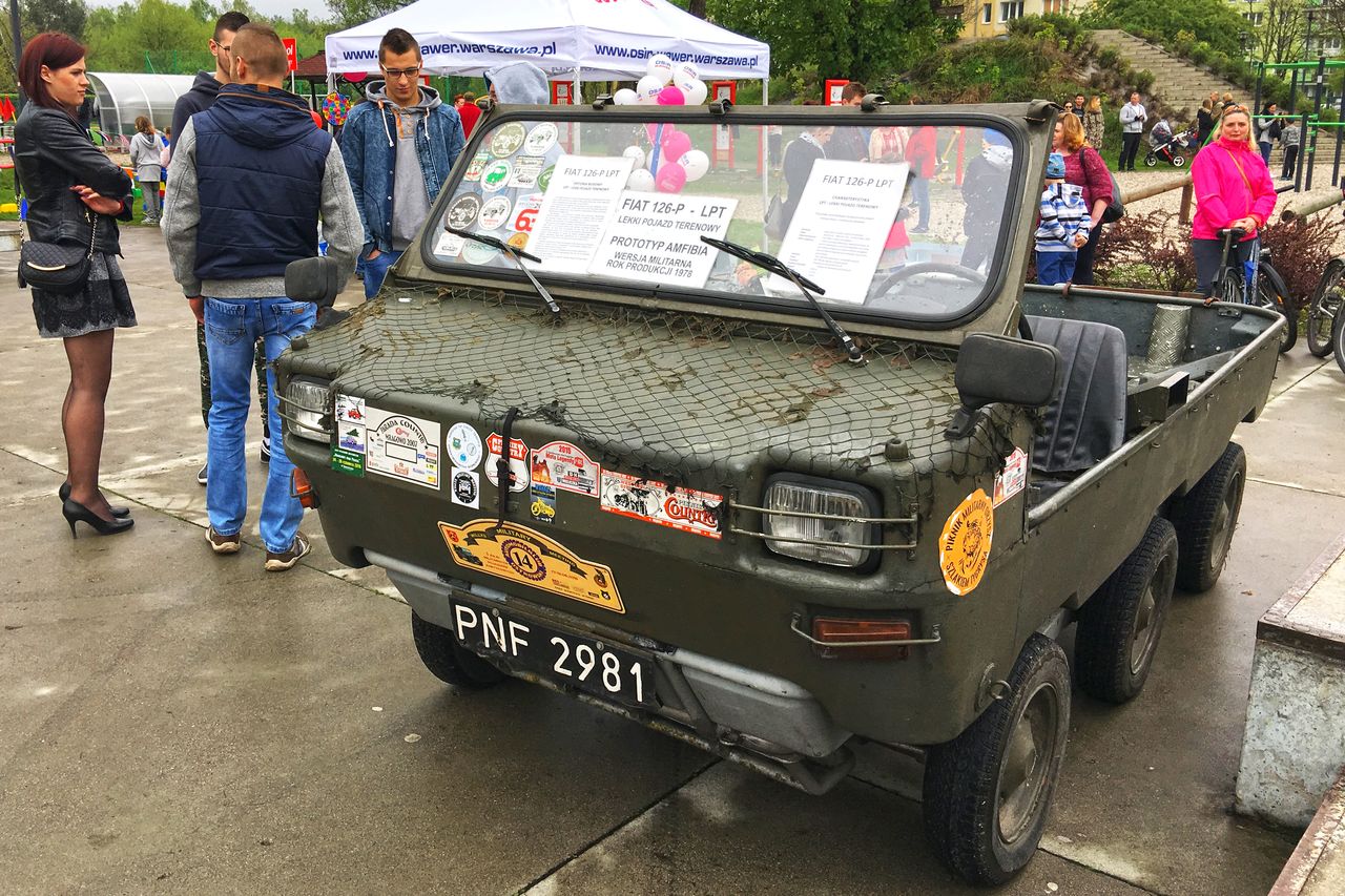 Fiat 126-P LPT, czyli polski prototyp amfibii