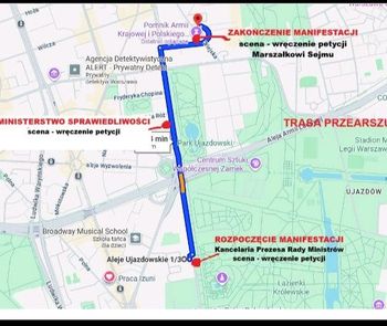 Warszawa: Protest służby więziennej utrudni jutro poruszanie się w centrum miasta
