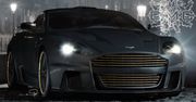 Mroczny arystokrata - pozłacany Aston Martin DBS