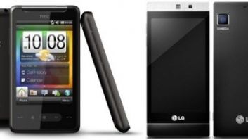 LG Mini GD880 i HTC HD mini w Play 1