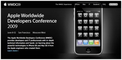 Wiemy już kiedy odbędzie się WWDC '09!