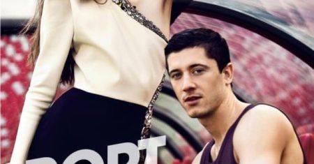 Lewandowski pozuje z Bijoch!