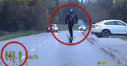 46 km/h na hulajnodze. Skończyło się potężnym mandatem