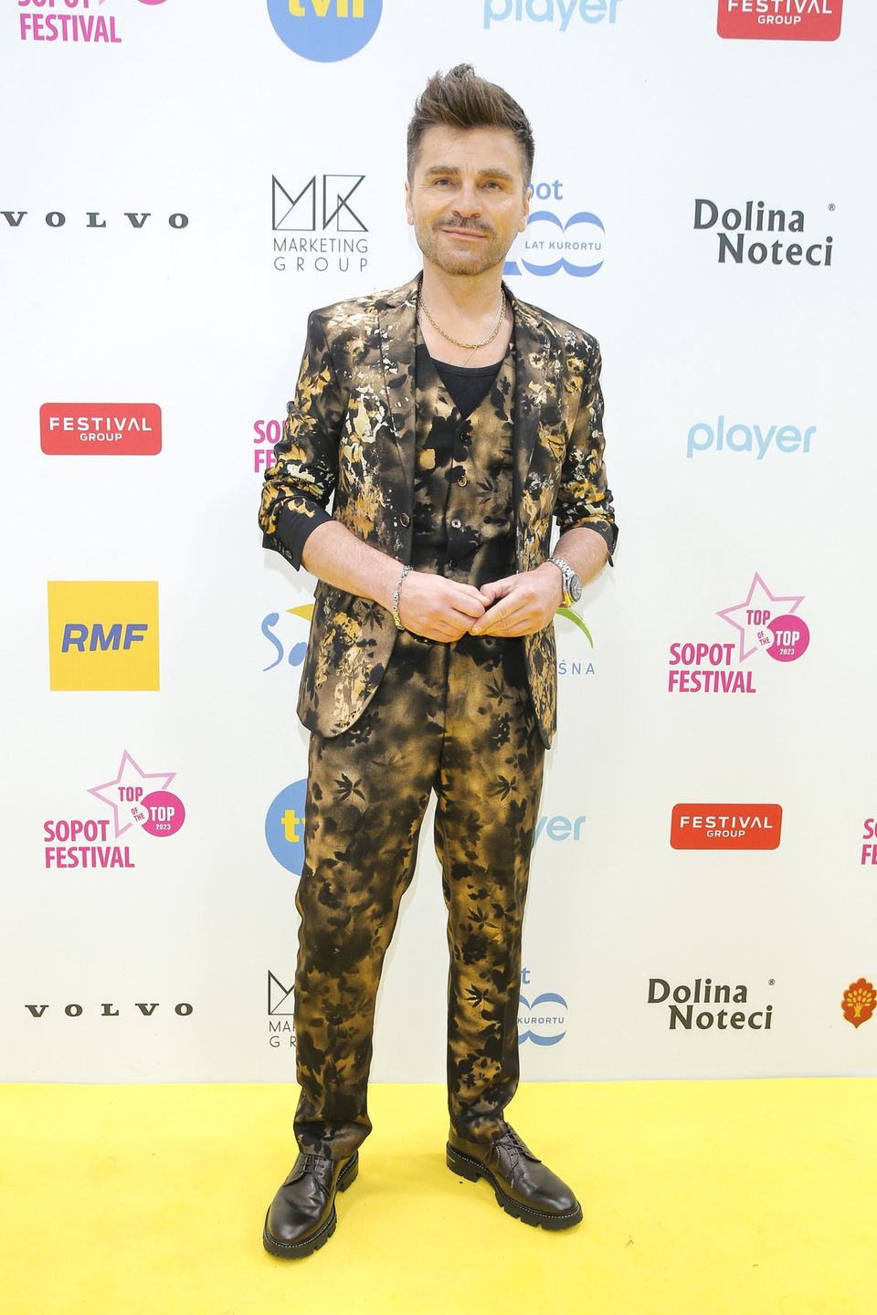 Łukasz Zagrobelny podczas Top of the Top Sopot Festival 2023