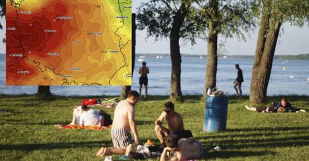 Rekord temperatury na zachodzie Polski