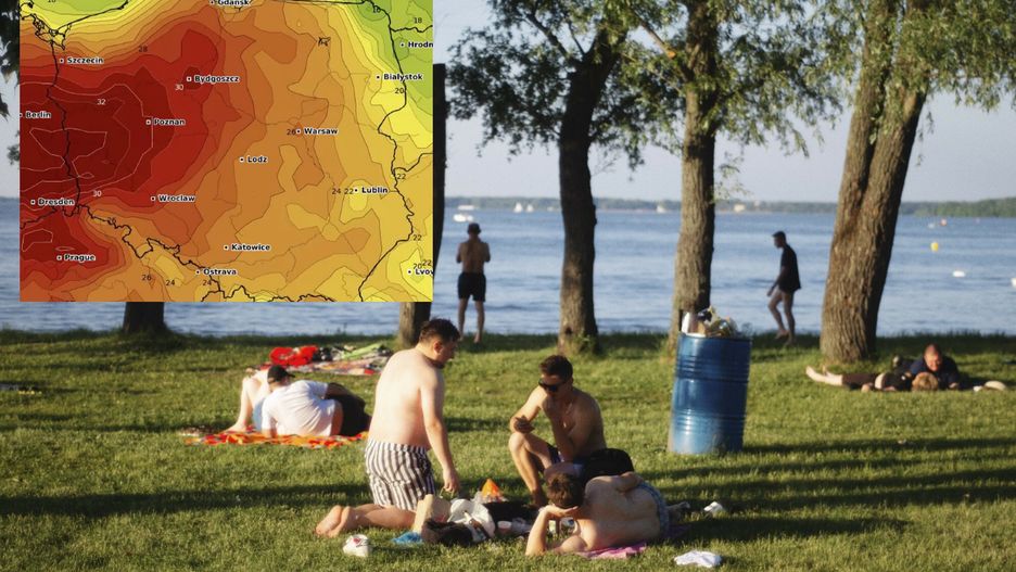 W niedzielę o godzinie 14:00 temperatura w Słubicach przekroczyła 37 stopni Celsujsza