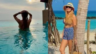 Agnieszka Hyży pozuje TOPLESS na Malediwach w luksusowym hotelu (ZDJĘCIA)