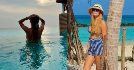 Agnieszka Hyży pozuje TOPLESS na Malediwach w luksusowym hotelu (ZDJĘCIA)