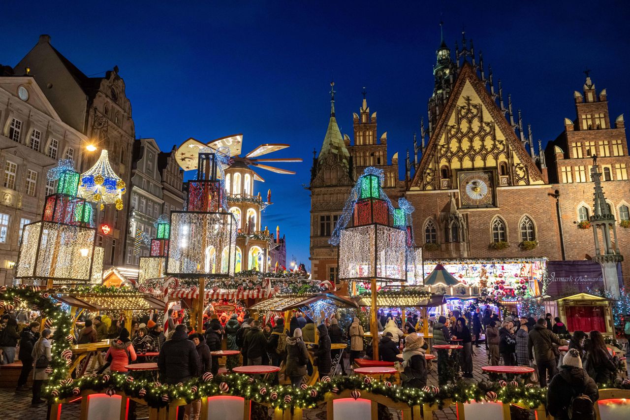 Jarmark bożonarodzeniowy we Wrocławiu