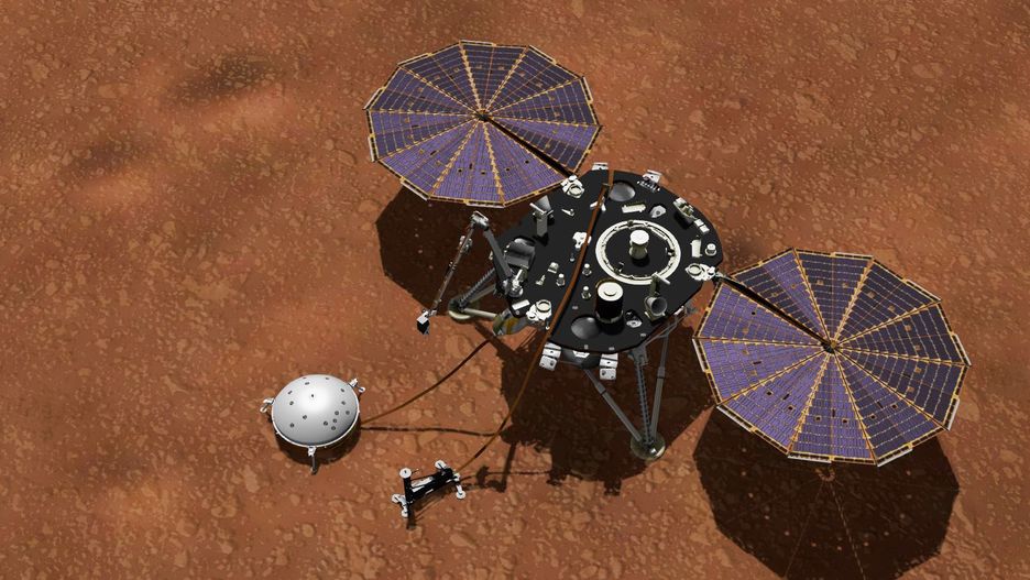 Sonda Insight, do której element stworzyła polska Astronika