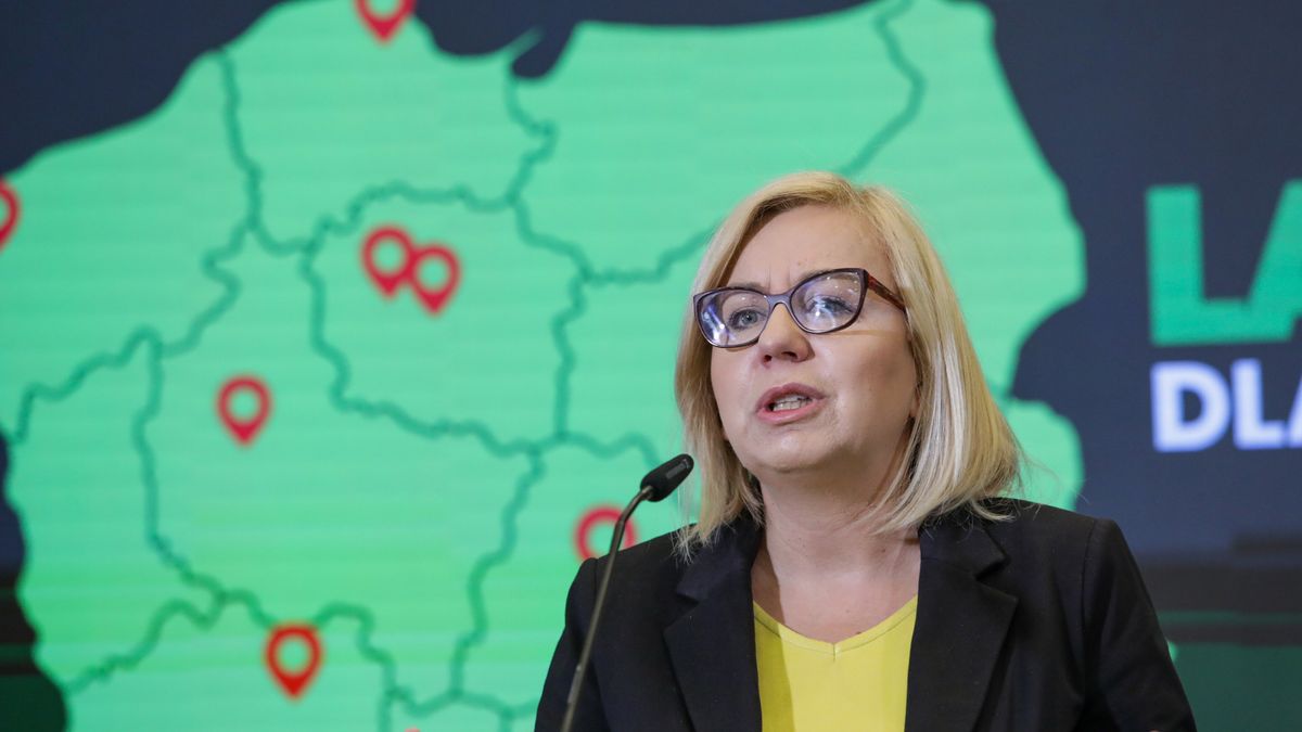 Minister klimatu i środowiska Paulina Hennig-Kloska 