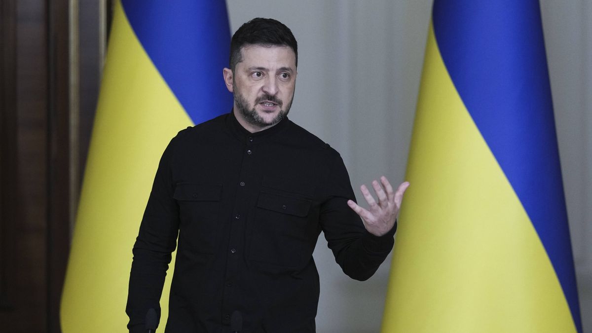 Ukraiński prezydent Wołodymyr Zełenski