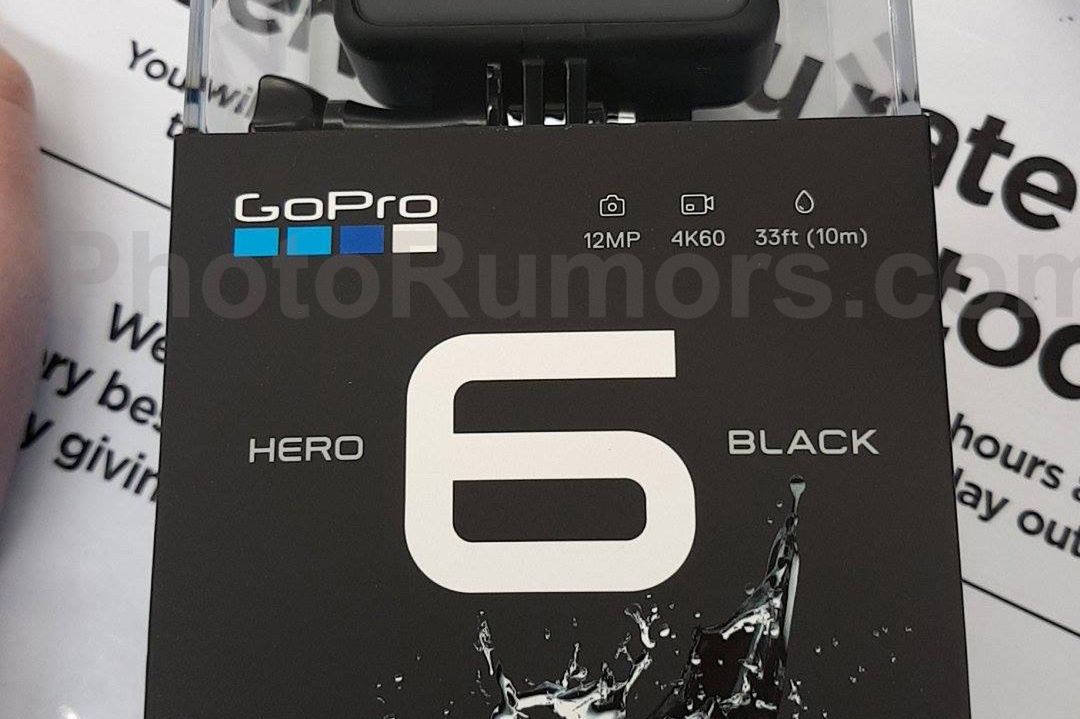 Nadchodzi GoPro HERO 6 z filmami 4K 60 kl./s