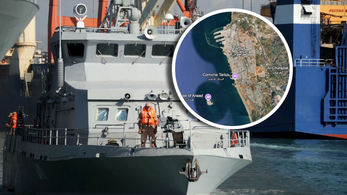 Rosja z różną intensywnością zawiadywała portem Tartus już od 50