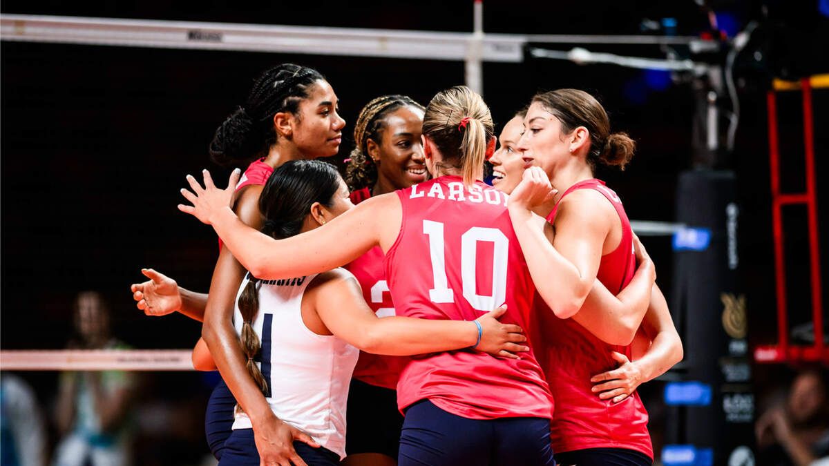 Zdjęcie okładkowe artykułu: Materiały prasowe / FIVB / Reprezentacja USA kobiet w kwalifikacjach olimpijskich w 2023 roku