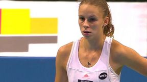 Giorgi - Linette: Polka efektownie wykorzystuje setbola