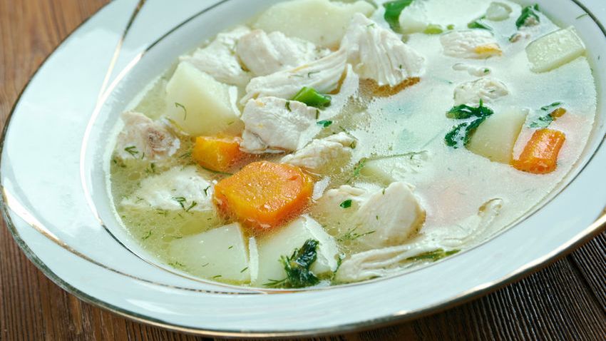 Mięso z kurczaka w bulionie (gotowe)