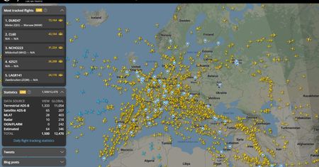 Flightradar24: teoretycznie już działa, ale trzeba mieć cierpliwość