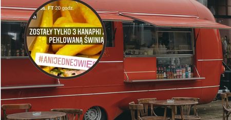 Właściciel foodtrucka użył hasła protestujących kobiet. Chciał nim wypromować... "kanapki z peklowaną świnią"