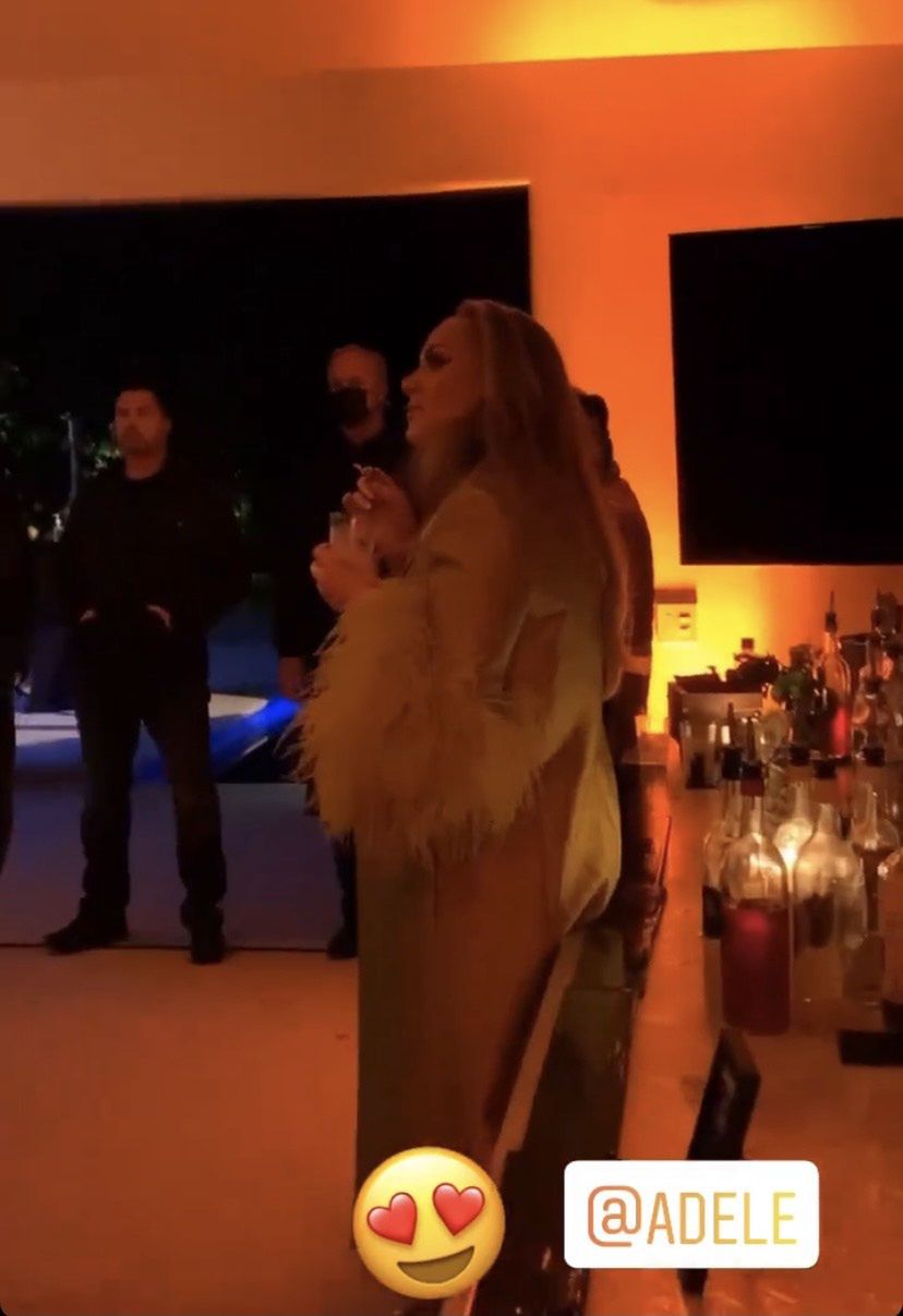 Adele znów imprezowała na afterparty po Oscarach