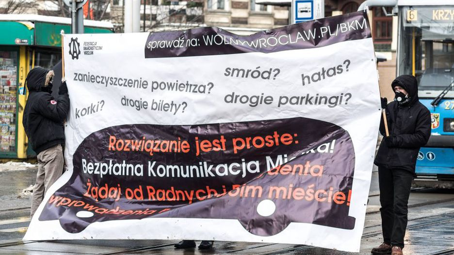 Wrocław. Aktywiści przekonują, że likwidacja biletów MPK przyniesie wymierne korzyści dla miasta i mieszkańców
