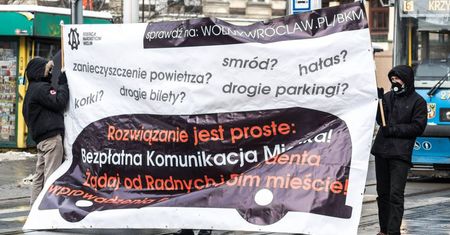 Wrocław. Pomysł na życie bez smogu. Darmowa komunikacja