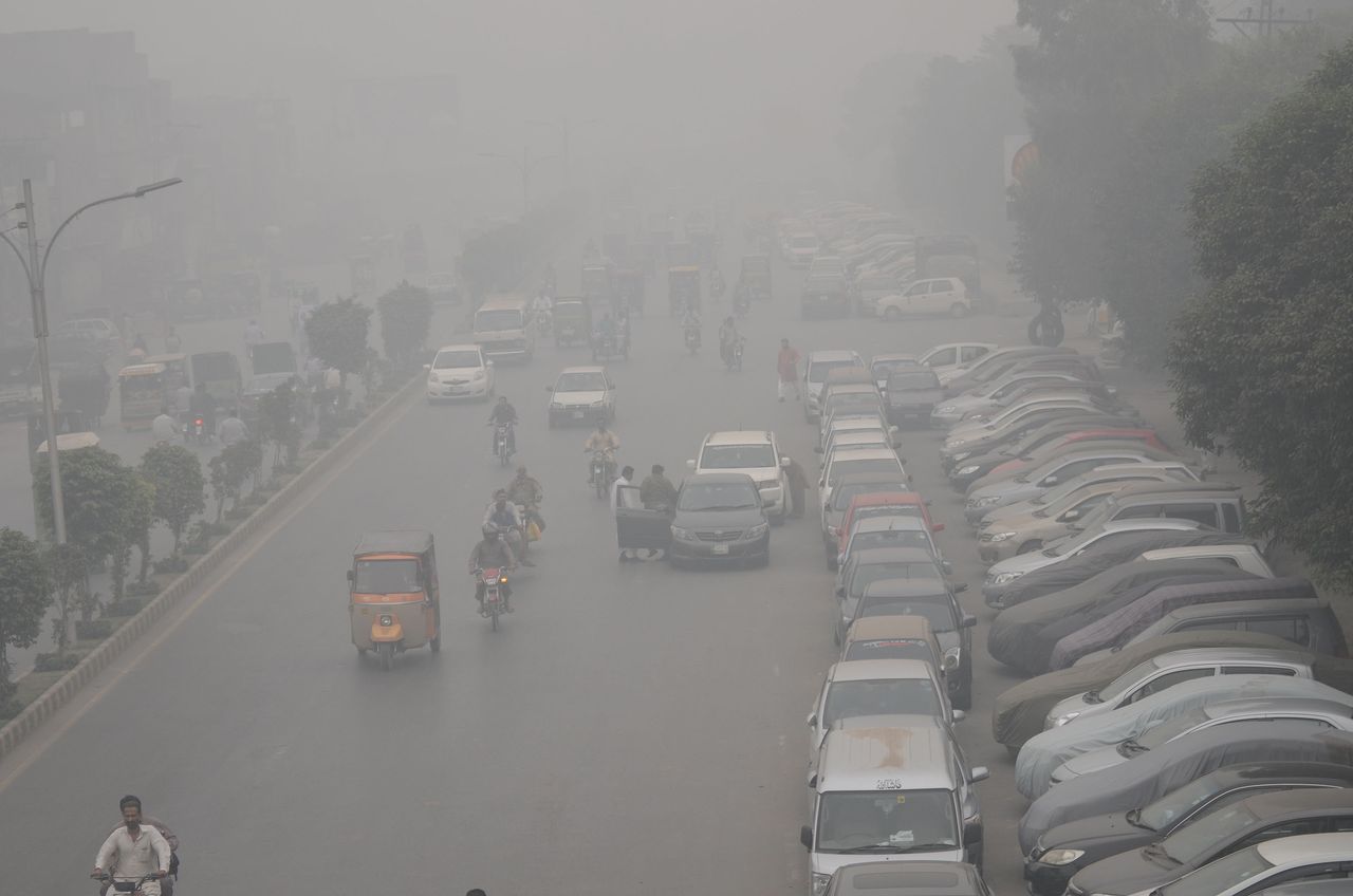 Only seven countries in the world meet the air quality standards set by the WHO