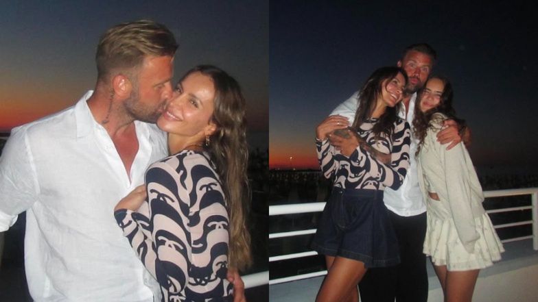 Sara Boruc pozuje w objęciach ukochanego 