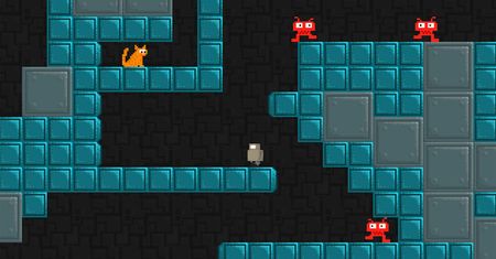 Gra na poranek: Robot Wants Kitty