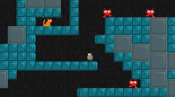 Gra na poranek: Robot Wants Kitty