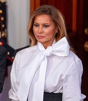 Odmieniona Melania Trump na spotkaniu z parą prezydencką Chin