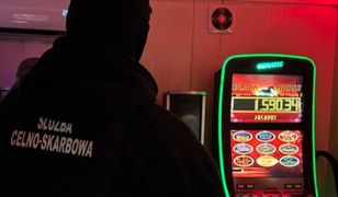 Akcja na Mazowszu. Rozbili sieć nielegalnych maszyn
