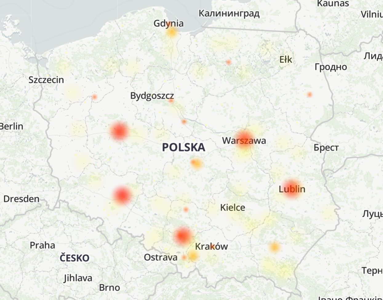 Awaria Plusa. Polacy bez kontaktu ze światem (aktualizacja)