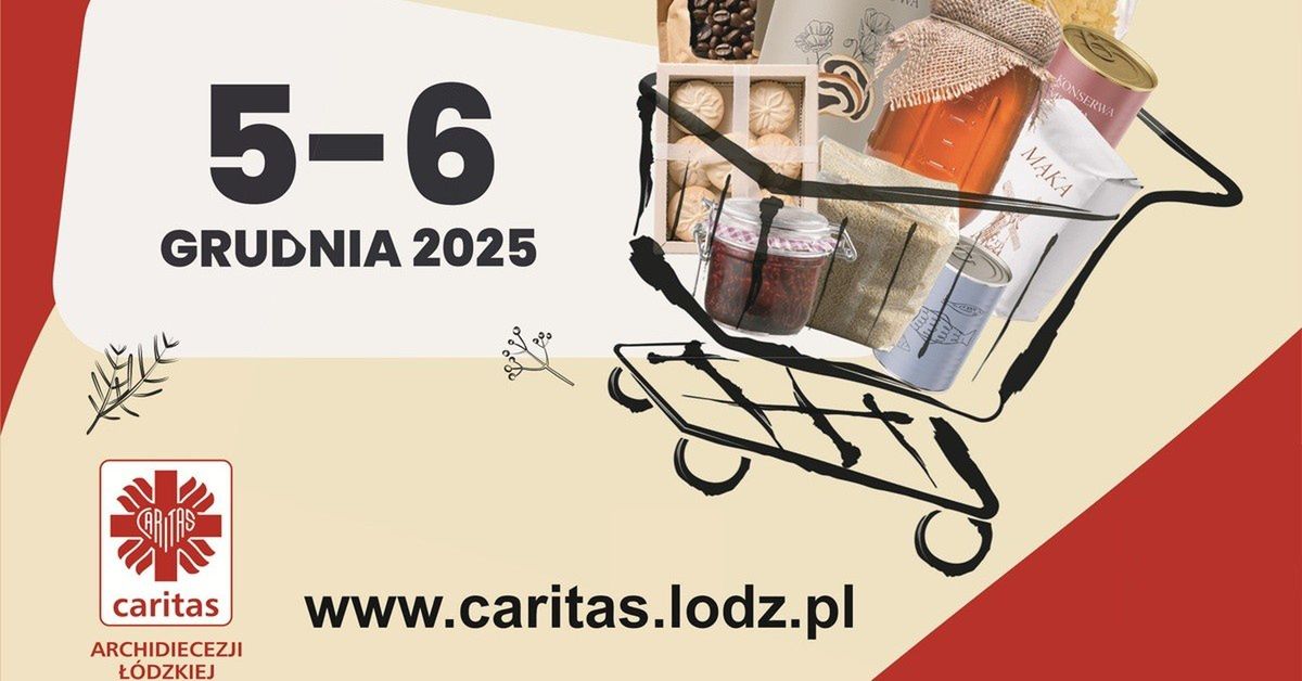 Łódź: Zbiórka żywności. Akcja Caritas "Tak. Pomagam"