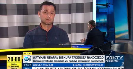 Ofiara księdza pedofila komentuje karę Watykanu dla biskupa. "Namiastka sprawiedliwości"