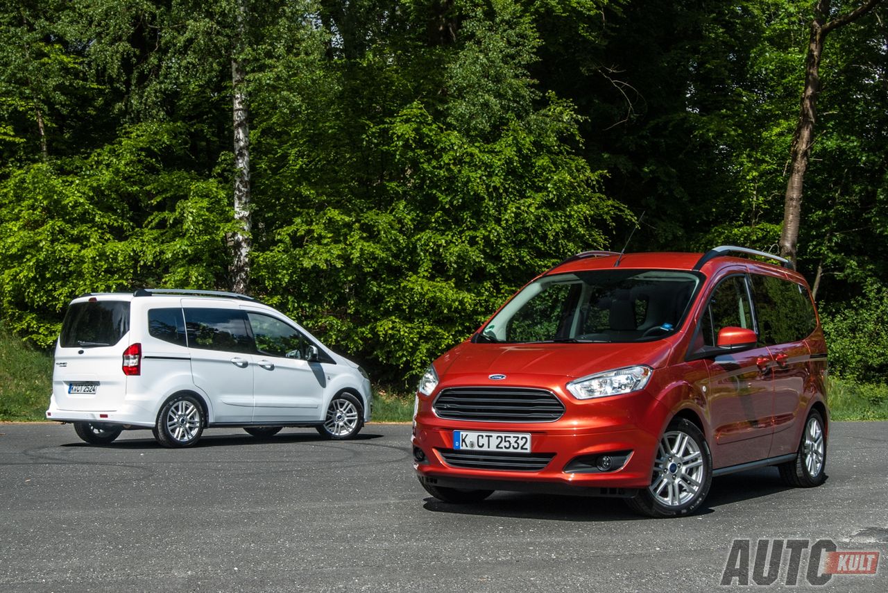 Ford Tourneo Courier 1,0 EcoBoost i 1,6 TDCi - pierwsza jazda