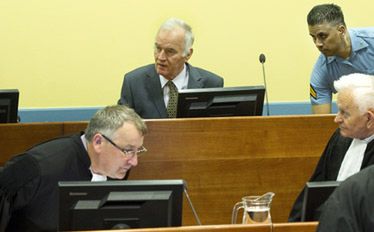Ratko Mladic stanął przed trybunałem w Hadze
