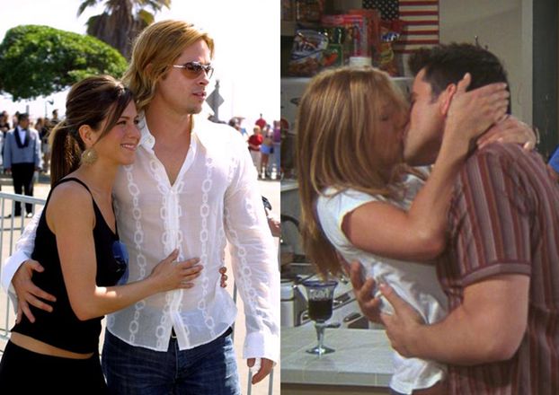 Jennifer Aniston ZDRADZAŁA Brada Pitta z... Joeyem z "Przyjaciół"!