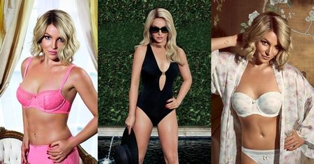 Britney reklamuje swoją bieliznę! Seksowna? (ZDJĘCIA)