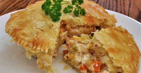 Mrożona tarta z indykiem