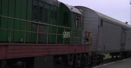 Pociąg z ciałami ofiar katastrofy ruszył do Charkowa