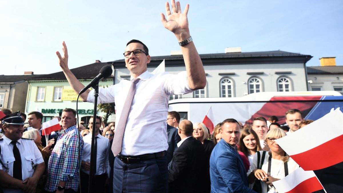 Po konwencji PiS w Warszawie premier pojechał do Łowicza