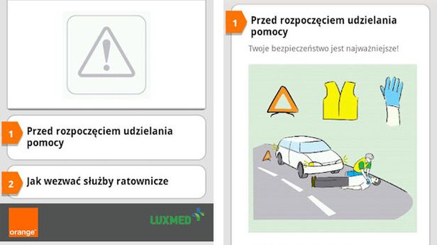 Mobilna aplikacja pomaga udzielać pierwszej pomocy 1